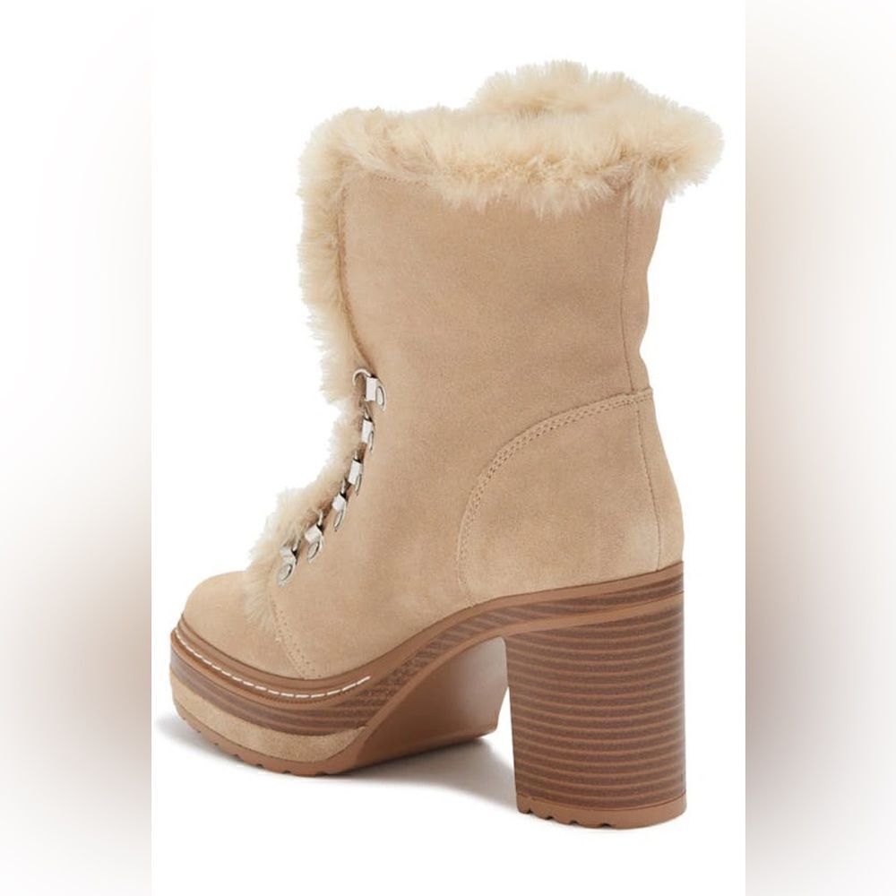 Steve Madden Women’s Scoops Faux Fur Platform Booties in the Size 9.5M - Picture 9 of 16